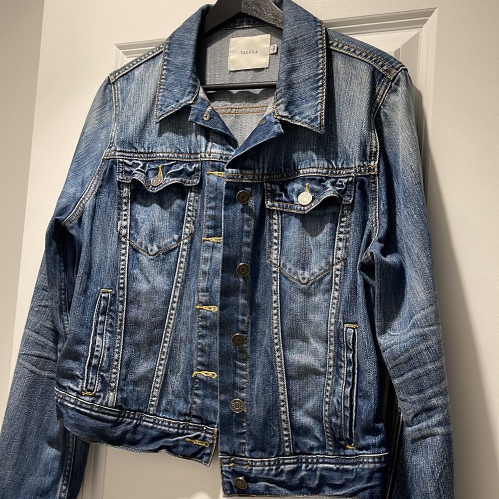 Aritzia Talula Jean Jacket